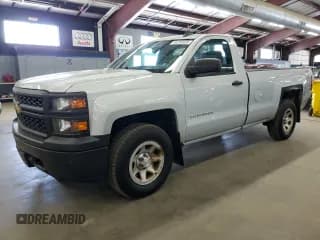 ✅ 2015 Chevrolet Silverado 1500 LS • VIN: 1GCNKPEH3FZ438667 • Лот: 66258325. Опубликован ранее на Copart с пробегом 72 699 миль. Бесплатный доступ к архиву аукционных продаж из США и подробный отчёт об истории автомобиля на DreamBid. Изображение 1.