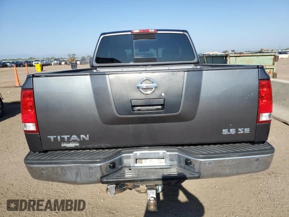 ✅ 2007 Nissan Titan SE • VIN: 1N6AA06B47N241161 • Lot: 71172085. Listed on Copart with 114,066 mi. Free auction sales archive from the USA and detailed vehicle history report at DreamBid. Image 6.