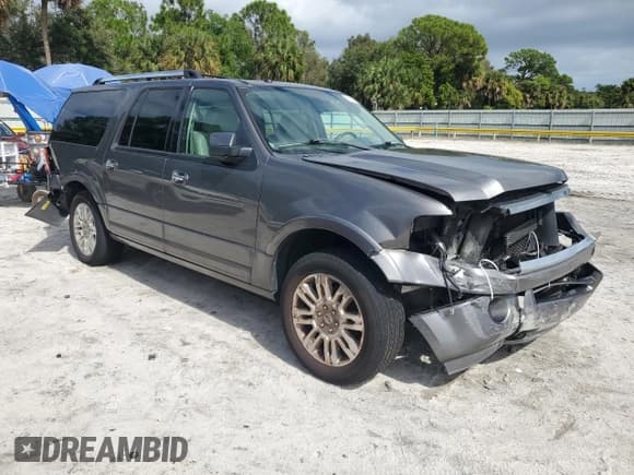 ✅ 2011 Ford Expedition Max Limited • VIN: 1FMJK2A56BEF20242 • Lot: 85415525. Listed on Copart with 198,600 mi. Free auction sales archive from the USA and detailed vehicle history report at DreamBid. Image 4.