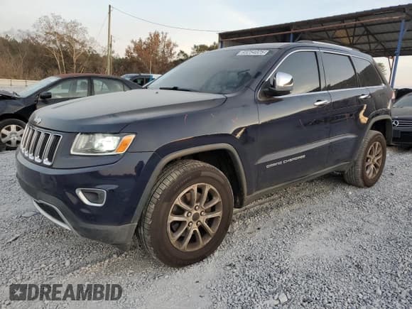 ✅ 2014 Jeep Grand Cherokee Limited • VIN: 1C4RJFBGXEC140225 • Lot: 93254025. Listed on Copart with 113,098 mi. Free auction sales archive from the USA and detailed vehicle history report at DreamBid. Image 1.
