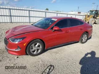 ✅ 2021 Hyundai Sonata SE • VIN: 5NPEG4JA9MH104348 • Лот: 84015045. Размещён на Copart с пробегом 27 096 миль миль. Получите бесплатный доступ к архиву аукционных продаж из США и посмотрите подробный отчёт об истории автомобиля на DreamBid. Изображение 1.