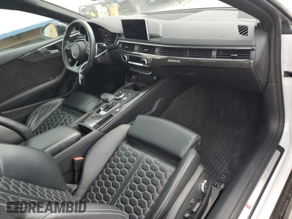 ✅ 2019 Audi RS 5 • VIN: WUAPWAF55KA901290 • Lot: 55419395. Listed on Copart with 30,270 mi. Free auction sales archive from the USA and detailed vehicle history report at DreamBid. Image 8.