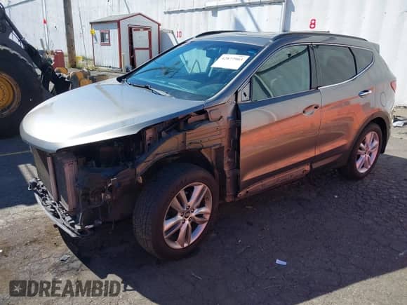 2013 Hyundai Santa Fe Sport with VIN 5XYZUDLA6DG056919, listed as a IAAI auction lot 42877903 with 88,903 mi miles and . Bid and sale history available at DreamBid. Image 2.