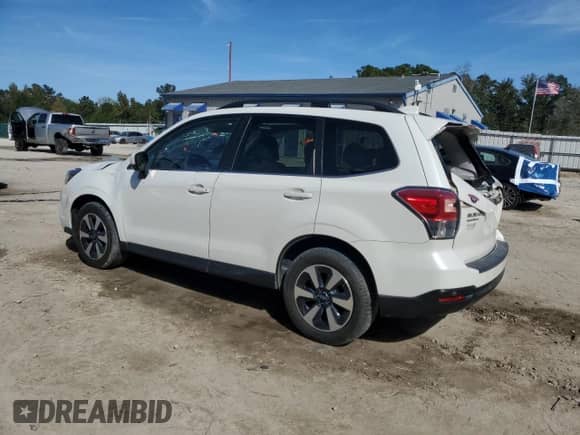 2017 Subaru Forester Limited with VIN JF2SJARC3HH506395, listed as a Copart auction lot 86993925 with 108,815 mi miles and Salvage title. Bid and sale history available at DreamBid. Image 2.