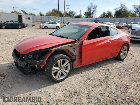 ✅ 2012 Hyundai Genesis Coupe Premium • VIN: KMHHT6KD6CU067353 • Lot: 82428074. Wystawiony na Copart z przebiegiem 121 101 mil. Bezpłatny archiwum sprzedaży aukcyjnych z USA i szczegółowy raport historii pojazdu na DreamBid. Zdjęcie 1.