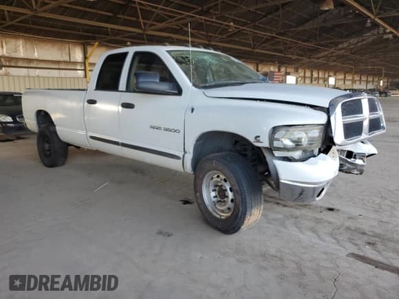 ✅ 2005 Dodge 3500 SLT • VIN: 3D7LS38C55G791397 • Lot: 91836645. Listed on Copart with 220,234 mi. Free auction sales archive from the USA and detailed vehicle history report at DreamBid. Image 4.