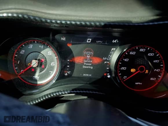 2021 Dodge Charger R/T with VIN 2C3CDXCT2MH682370, listed as a Copart auction lot 86833455 with 26,336 mi miles and Salvage title. Bid and sale history available at DreamBid. Image 9.