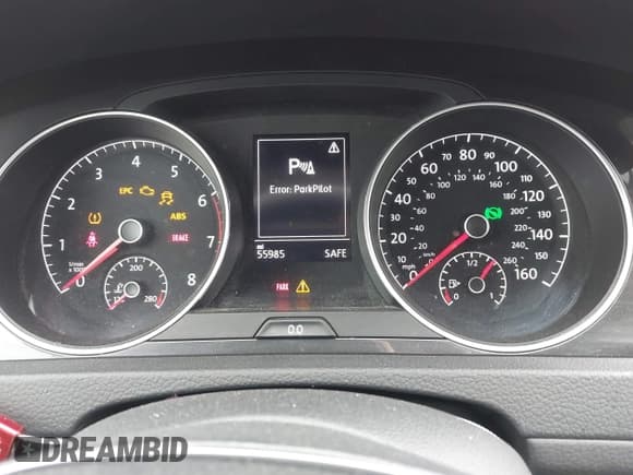 ✅ 2019 Volkswagen Golf S • VIN: 3VWH17AU7KM520624 • Lot: 41829713. Wystawiony na IAAI z przebiegiem 55 985 mil. Bezpłatny archiwum sprzedaży aukcyjnych z USA i szczegółowy raport historii pojazdu na DreamBid. Zdjęcie 7.