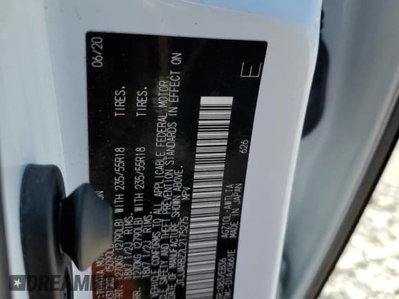 ✅ 2020 Lexus NX 300 F Sport • VIN: JTJJARBZ2L2175275 • Лот: 80328705. Опубликован ранее на Copart с пробегом 60 562 миль. Бесплатный доступ к архиву аукционных продаж из США и подробный отчёт об истории автомобиля на DreamBid. Изображение 12.