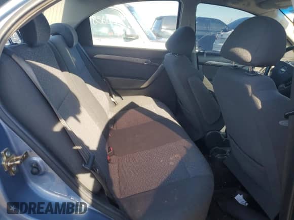 2007 Chevrolet Aveo LT z VIN KL1TG56637B112976, wystawiony jako Copart lot #79971564 z przebiegiem 155 016 mil mil oraz Szkoda całkowita • Salvage title. Historia ofert i sprzedaży dostępna na DreamBid. Obrazek 10.