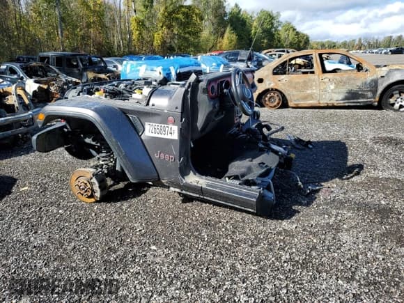 ✅ 2022 Jeep Gladiator Rubicon • VIN: 1C6JJTBG2NL119145 • Lot: 72658974. Listed on Copart with Not provided. Free auction sales archive from the USA and detailed vehicle history report at DreamBid. Image 2.