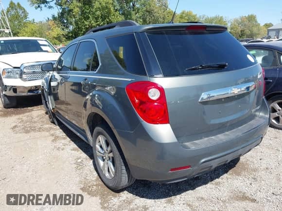 2013 Chevrolet Equinox LT with VIN 2GNALDEK8D6124633, listed as a IAAI auction lot 43167507 with 163,753 mi miles and . Bid and sale history available at DreamBid. Image 3.