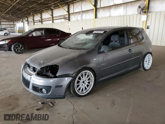 ✅ 2006 Volkswagen Golf GTI • VIN: WVWEV71K26W148723 • Lot: 70531364. Listed on Copart with 135,510 mi. Free auction sales archive from the USA and detailed vehicle history report at DreamBid. Image 1.