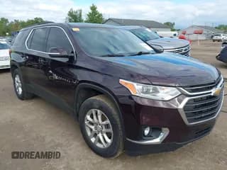 ✅ 2020 Chevrolet Traverse LT Cloth • VIN: 1GNERGKW8LJ262988 • Lot: 43038464. Wystawiony na IAAI z przebiegiem 112 825 mil. Bezpłatny archiwum sprzedaży aukcyjnych z USA i szczegółowy raport historii pojazdu na DreamBid. Zdjęcie 1.