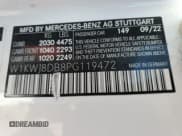 ✅ 2023 Mercedes-Benz C 300 • VIN: W1KWJ8DB8PG119472 • Lot: 69999694. Listed on Copart with 14,954 mi. Free auction sales archive from the USA and detailed vehicle history report at DreamBid. Image 12.