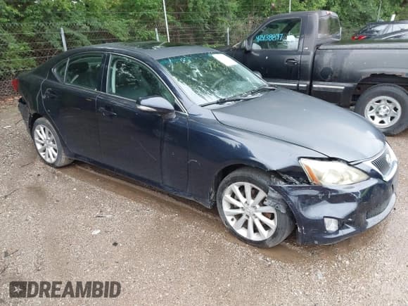 ✅ 2010 Lexus IS 250 • VIN: JTHCF5C24A2032718 • Lot: 42388905. Listed on IAAI with 157,741 mi. Free auction sales archive from the USA and detailed vehicle history report at DreamBid. Image 1.