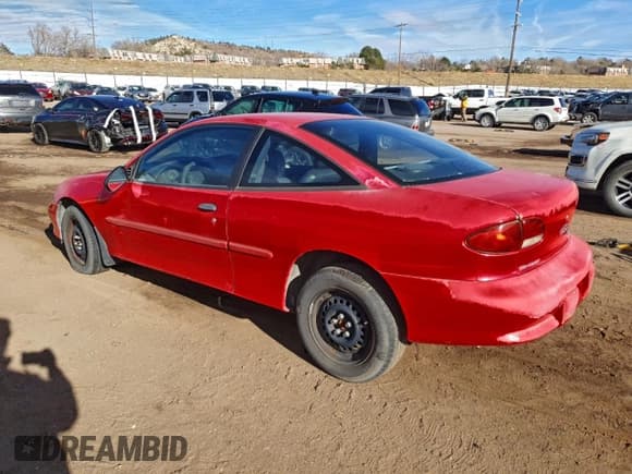 ✅ 1998 Chevrolet Cavalier • VIN: 1G1JC1243W7278238 • Lot: 94664425. Listed on Copart with Not provided. Free auction sales archive from the USA and detailed vehicle history report at DreamBid. Image 2.