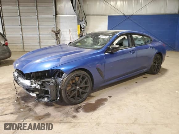 ✅ 2024 BMW 8 Series M850i • VIN: WBAGV8C07RCP90030 • Lot: 53668245. Listed on Copart with Not provided. Free auction sales archive from the USA and detailed vehicle history report at DreamBid. Image 1.