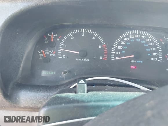 ✅ 2001 Dodge 1500 • VIN: 3B7HC13Y61G185539 • Lot: 42585110. Listed on IAAI with 286,507 mi. Free auction sales archive from the USA and detailed vehicle history report at DreamBid. Image 7.