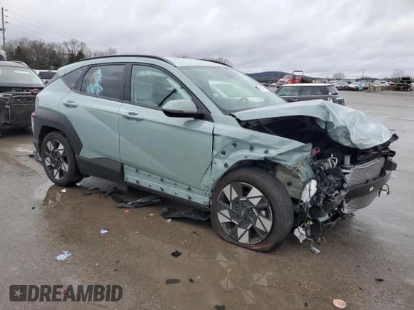 ✅ 2024 Hyundai Kona SEL • VIN: KM8HB3AB7RU148808 • Лот: 86883194. Опубликован ранее на Copart с пробегом 9 990 миль. Бесплатный доступ к архиву аукционных продаж из США и подробный отчёт об истории автомобиля на DreamBid. Изображение 4.
