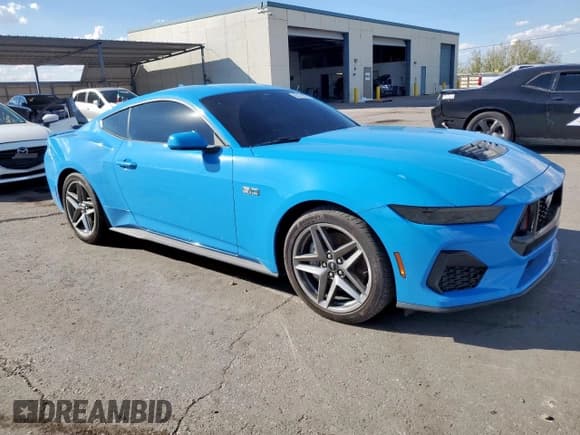 ✅ 2025 Ford Mustang GT • VIN: 1FA6P8CF9S5407153 • Lot: 85176575. Listed on Copart with 3,719 mi. Free auction sales archive from the USA and detailed vehicle history report at DreamBid. Image 4.