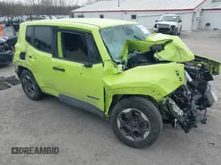 ✅ 2017 Jeep Renegade Sport • VIN: ZACCJAAH6HPG09555 • Lot: 41933847. Wystawiony na IAAI z przebiegiem 100 332 mil. Bezpłatny archiwum sprzedaży aukcyjnych z USA i szczegółowy raport historii pojazdu na DreamBid. Zdjęcie 1.