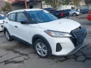 ✅ 2021 Nissan Kicks S • VIN: 3N1CP5BV7ML525888 • Lot: 43020406. Listed on IAAI with 88,163 mi. Free auction sales archive from the USA and detailed vehicle history report at DreamBid. Image 1.