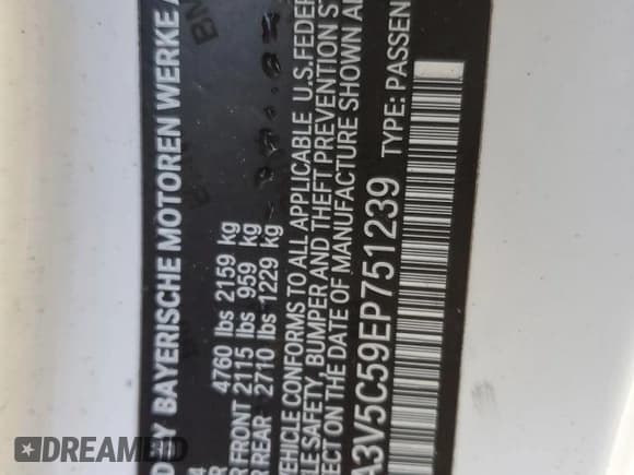 ✅ 2014 BMW 4 Series 428i • VIN: WBA3V5C59EP751239 • Лот: 51503445. Опубликован ранее на Copart с пробегом 118 670 миль. Бесплатный доступ к архиву аукционных продаж из США и подробный отчёт об истории автомобиля на DreamBid. Изображение 13.