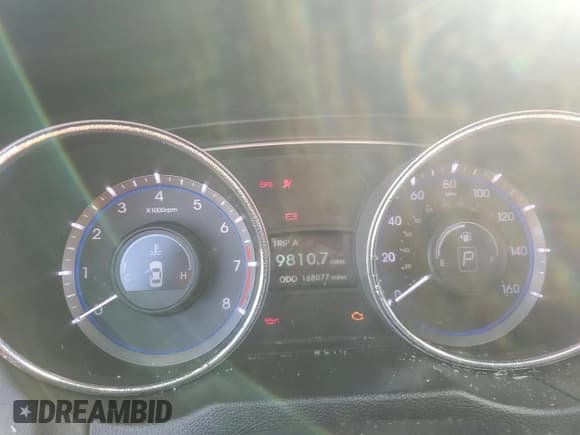 ✅ 2013 Hyundai Sonata GLS • VIN: 5NPEB4AC0DH753942 • Lot: 70583424. Listed on Copart with 168,077 mi. Free auction sales archive from the USA and detailed vehicle history report at DreamBid. Image 9.