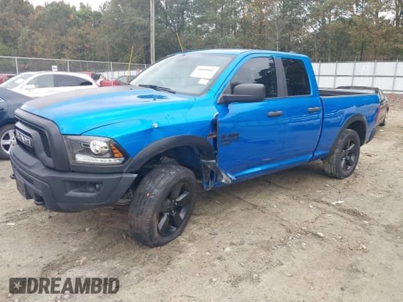 ✅ 2020 Ram 1500 Warlock • VIN: 1C6RR7GT3LS125340 • Lot: 40808062. Listed on IAAI with 28,288 mi. Free auction sales archive from the USA and detailed vehicle history report at DreamBid. Image 2.