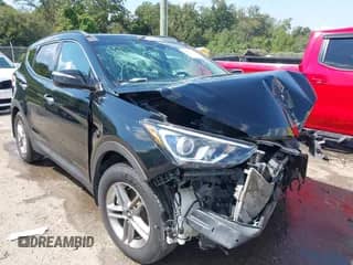 2017 Hyundai Santa Fe 2.4L z VIN 5XYZU3LB8HG447529, wystawiony jako IAAI lot #43347359 z przebiegiem 113 866 mil mil oraz . Historia ofert i sprzedaży dostępna na DreamBid. Obrazek 1.