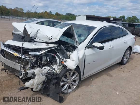 2020 Chevrolet Malibu LT with VIN 1G1ZD5ST1LF077261, listed as a IAAI auction lot 43397445 with Not provided miles and . Bid and sale history available at DreamBid. Image 16.