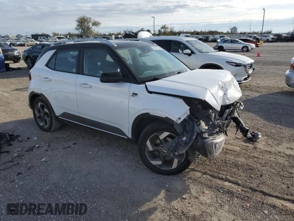 ✅ 2023 Hyundai Venue Limited • VIN: KMHRC8A3XPU213705 • Lot: 83227704. Listed on Copart with 58,878 mi. Free auction sales archive from the USA and detailed vehicle history report at DreamBid. Image 4.