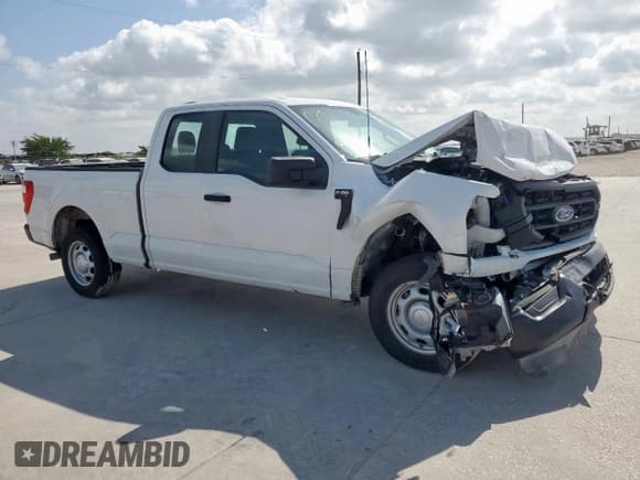 ✅ 2022 Ford F-150 XL • VIN: 1FTEX1CP5NKE51842 • Lot: 55068875. Listed on Copart with 109,313 mi. Free auction sales archive from the USA and detailed vehicle history report at DreamBid. Image 4.