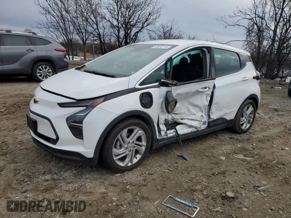 ✅ 2022 Chevrolet Bolt EV 1LT • VIN: 1G1FW6S04N4128193 • Lot: 43833715. Wystawiony na Copart z przebiegiem 59 685 mil. Bezpłatny archiwum sprzedaży aukcyjnych z USA i szczegółowy raport historii pojazdu na DreamBid. Zdjęcie 1.