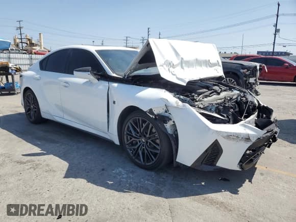 ✅ 2023 Lexus IS 500 F Sport Performance • VIN: JTHAP1D27P5003605 • Lot: 61939025. Wystawiony na Copart z przebiegiem 11 799 mil. Bezpłatny archiwum sprzedaży aukcyjnych z USA i szczegółowy raport historii pojazdu na DreamBid. Zdjęcie 4.