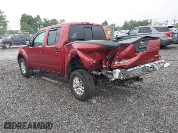2016 Nissan Frontier SV with VIN 1N6AD0EV0GN723676, listed as a IAAI auction lot 43140977 with 172,550 mi miles and . Bid and sale history available at DreamBid. Image 3.