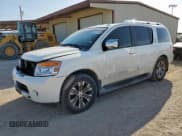 ✅ 2015 Nissan Armada Platinum • VIN: 5N1AA0ND3FN620555 • Lot: 66111145. Listed on Copart with 106,274 mi. Free auction sales archive from the USA and detailed vehicle history report at DreamBid. Image 1.
