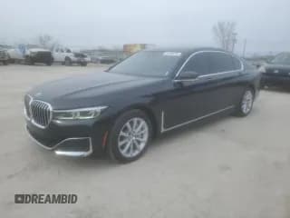 ✅ 2020 BMW 7 Series 740i xDrive • VIN: WBA7T4C0XLGF97467 • Lot: 44706715. Listed on Copart with 17,717 mi. Free auction sales archive from the USA and detailed vehicle history report at DreamBid. Image 1.