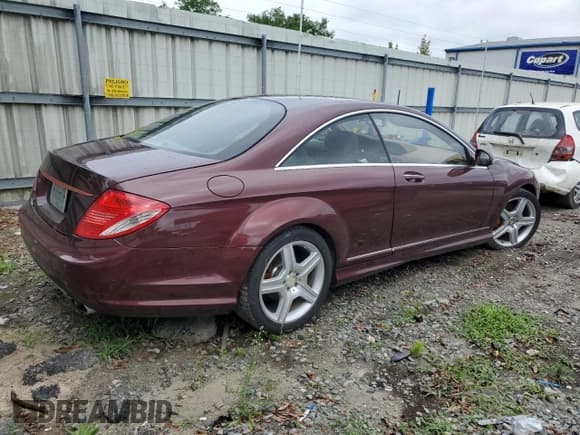 ✅ 2008 Mercedes-Benz CL 550 • VIN: WDDEJ71X98A017480 • Lot: 55334515. Listed on Copart with 136,567 mi. Free auction sales archive from the USA and detailed vehicle history report at DreamBid. Image 3.