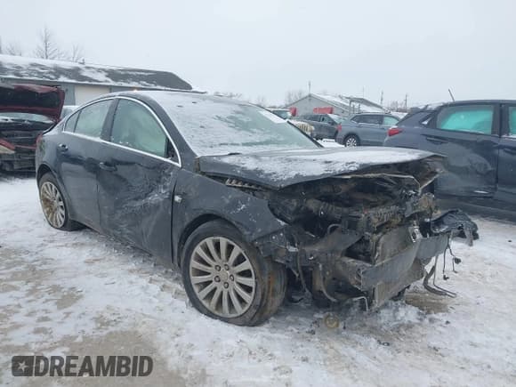 ✅ 2011 Buick Regal CXL RL2 • VIN: 2G4GP5EC5B9185208 • Lot: 41264795. Listed on IAAI with 200,647 mi. Free auction sales archive from the USA and detailed vehicle history report at DreamBid. Image 1.