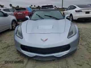 2017 Chevrolet Corvette Grand Sport 2LT с VIN 1G1YY3D7XH5103387, выставлен на аукционе Copart как лот 74677294 с пробегом 9 266 миль миль и На запчасти • Non repairable. История ставок и продаж доступна на DreamBid. Изображение 5.
