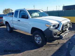 ✅ 2020 Toyota Tacoma SR • VIN: 3TYSX5EN6LT001018 • Lot: 43739949. Wystawiony na IAAI z przebiegiem 82 273 mil. Bezpłatny archiwum sprzedaży aukcyjnych z USA i szczegółowy raport historii pojazdu na DreamBid. Zdjęcie 1.