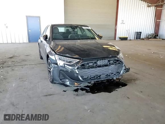 ✅ 2025 Audi A3 Premium Plus • VIN: WAUHUDGY2SA082110 • Lot: 69487575. Listed on Copart with 3,865 mi. Free auction sales archive from the USA and detailed vehicle history report at DreamBid. Image 13.