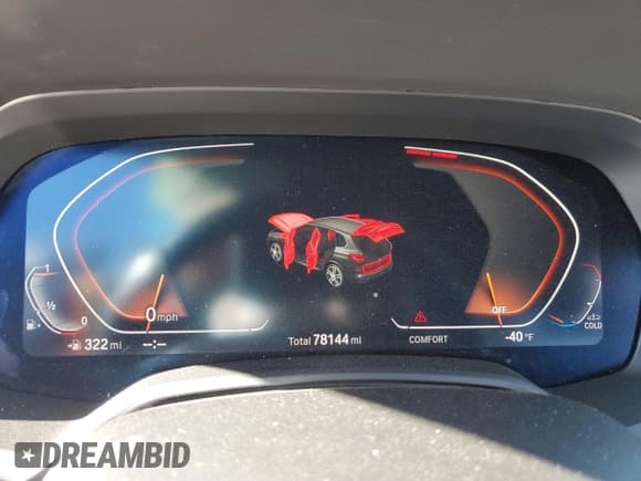 ✅ 2019 BMW X5 xDrive50i • VIN: 5UXJU2C55KLN65226 • Lot: 90352245. Listed on Copart with 78,144 mi. Free auction sales archive from the USA and detailed vehicle history report at DreamBid. Image 9.