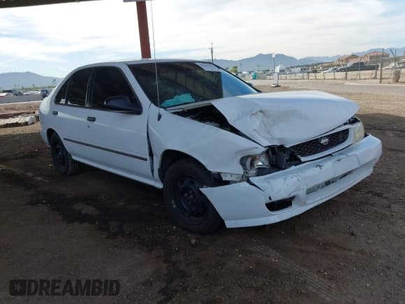 ✅ 1998 Nissan Sentra XE • VIN: 1N4AB41D9WC741512 • Лот: 43605211. Опубликован ранее на IAAI с пробегом 128 922 миль. Бесплатный доступ к архиву аукционных продаж из США и подробный отчёт об истории автомобиля на DreamBid. Изображение 1.