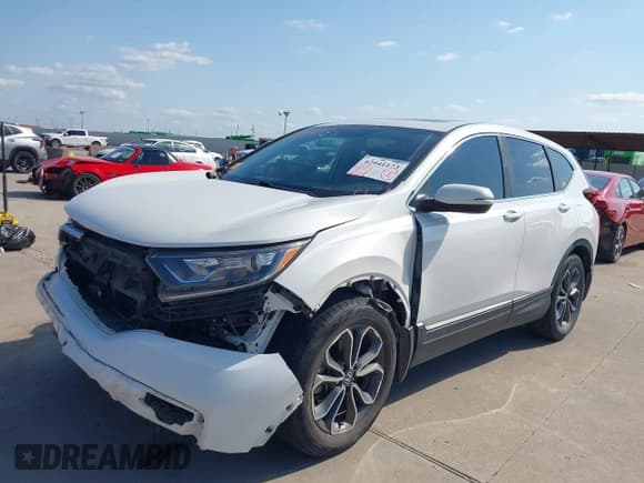 ✅ 2020 Honda CR-V EX • VIN: 5J6RW1H50LA011231 • Lot: 42941173. Listed on IAAI with 91,074 mi. Free auction sales archive from the USA and detailed vehicle history report at DreamBid. Image 2.