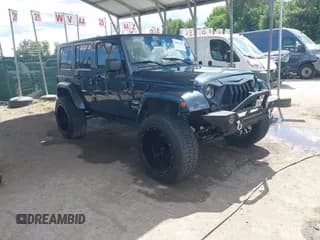 ✅ 2008 Jeep Wrangler Unlimited Sahara • VIN: 1J8GA59148L517387 • Лот: 43087691. Опубликован ранее на IAAI с пробегом Не указан. Бесплатный доступ к архиву аукционных продаж из США и подробный отчёт об истории автомобиля на DreamBid. Изображение 1.