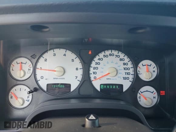 ✅ 2005 Dodge 1500 SLT • VIN: 1D7HU18NX5S296563 • Лот: 69473354. Опубликован ранее на Copart с пробегом 134 986 миль. Бесплатный доступ к архиву аукционных продаж из США и подробный отчёт об истории автомобиля на DreamBid. Изображение 9.