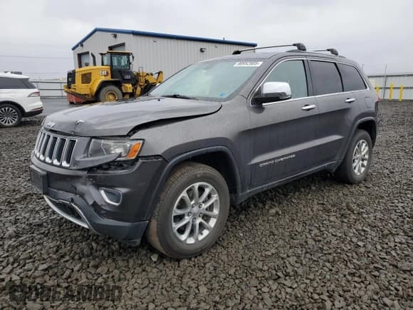 ✅ 2014 Jeep Grand Cherokee Limited • VIN: 1C4RJFBG8EC135153 • Lot: 90952805. Listed on Copart with 122,275 mi. Free auction sales archive from the USA and detailed vehicle history report at DreamBid. Image 1.
